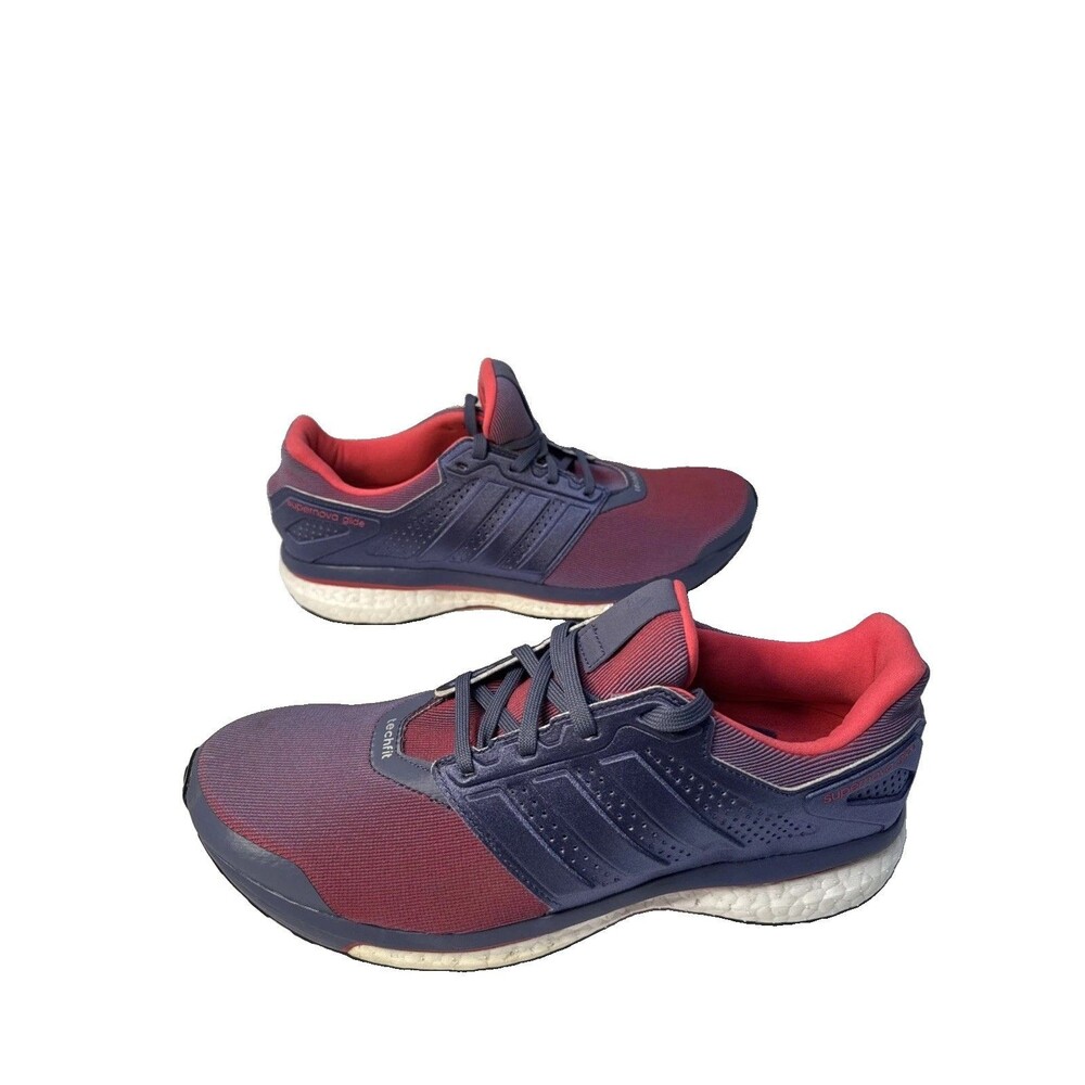 adidas Supernova Glide 8 Boost Women 11 Purple Coral Running Shoes S80275